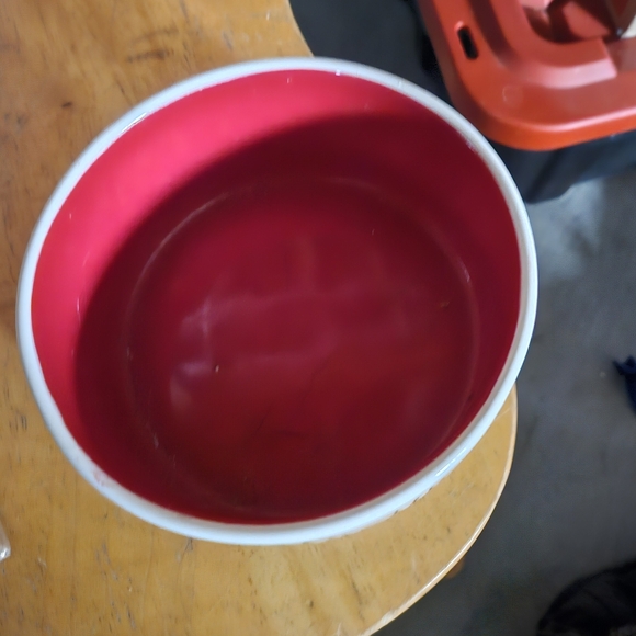 Rae Dunn deck the paws medium sized pet bowl - Picture 2 of 2